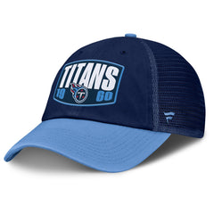 Tennessee Titans Franchise Trucker Adjustable Hat Navy/Light Blue | Fanatics