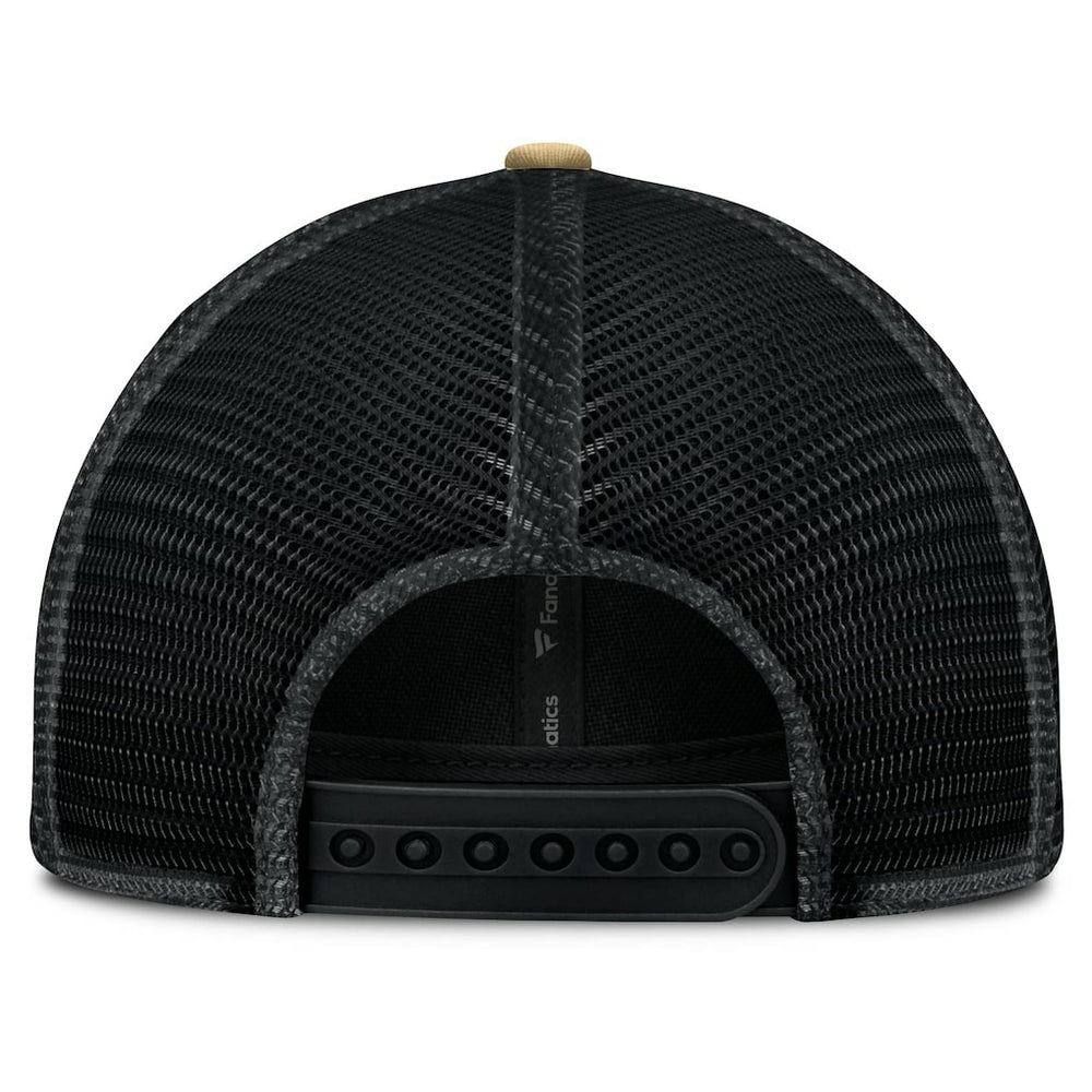 New Orleans Saints Franchise Trucker Adjustable Hat Black/Gold | Fanatics
