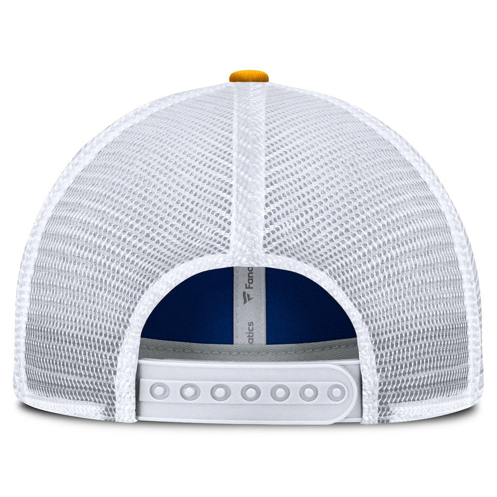 Los Angeles Rams Franchise Trucker Adjustable Hat Royal/Gold | Fanatics