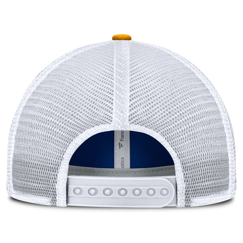 Los Angeles Rams Franchise Trucker Adjustable Hat Royal/Gold | Fanatics