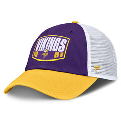 Minnesota Vikings Franchise Trucker Adjustable Hat Purple/Gold | Fanatics