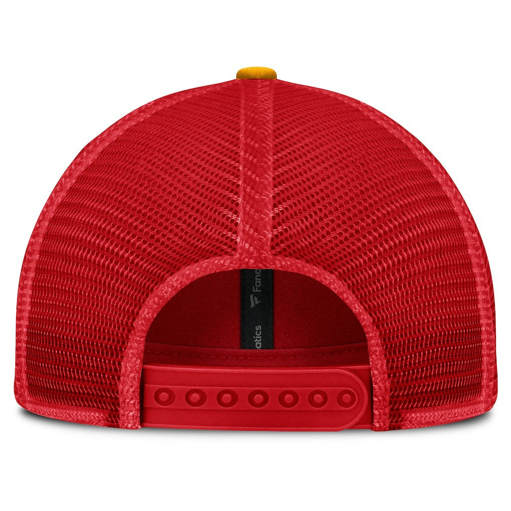 Kansas City Chiefs Franchise Trucker Adjustable Hat Red/Gold | Fanatics