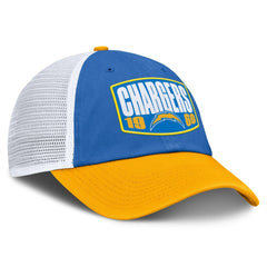 Los Angeles Chargers Franchise Trucker Adjustable Hat Powder Blue/Gold | Fanatics