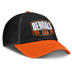 Cincinnati Bengals Franchise Trucker Adjustable Hat Black/Orange | Fanatics