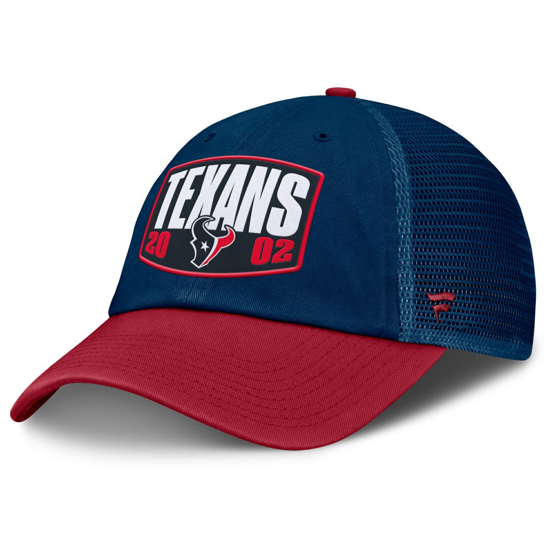 Houston Texans Franchise Trucker Adjustable Hat Navy/Red | Fanatics