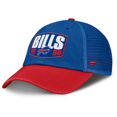 Buffalo Bills Franchise Trucker Adjustable Hat Royal/Red | Fanatics