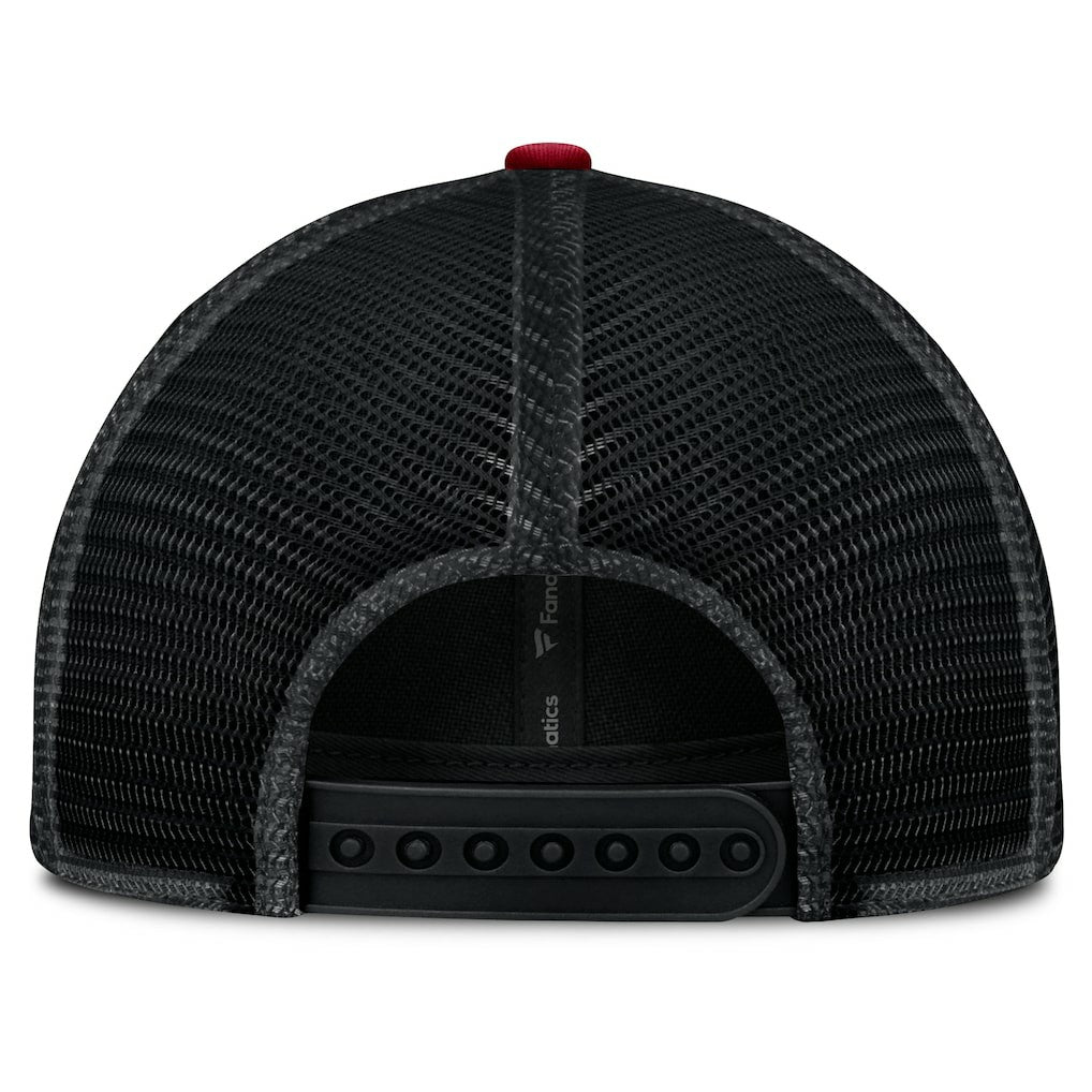 Atlanta Falcons Franchise Trucker Adjustable Hat Black/Red | Fanatics