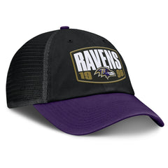 Baltimore Ravens Franchise Trucker Adjustable Hat Black/Purple | Fanatics