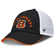 Cincinnati Bengals Reverse Trucker Adjustable Hat Black/White | Fanatics