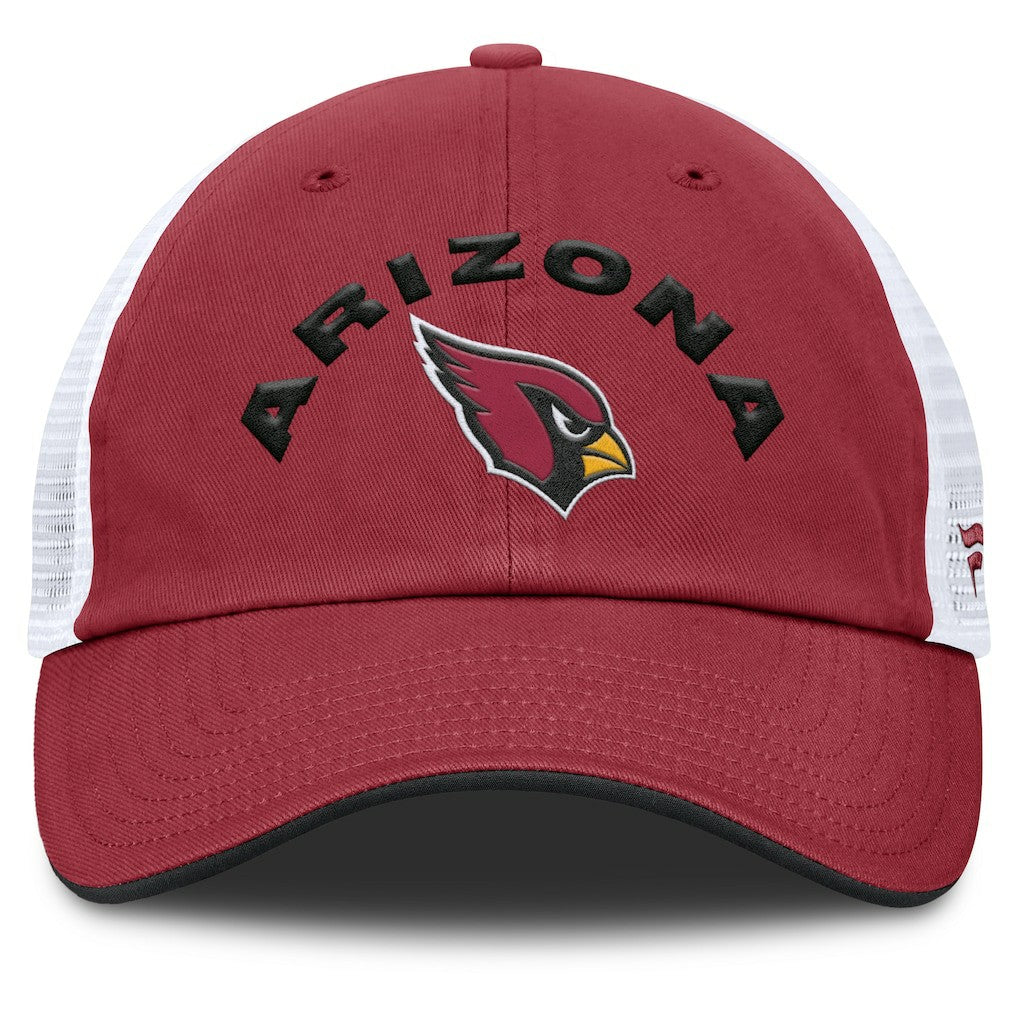 Arizona Cardinals Reverse Trucker Adjustable Hat Cardinal/White | Fanatics