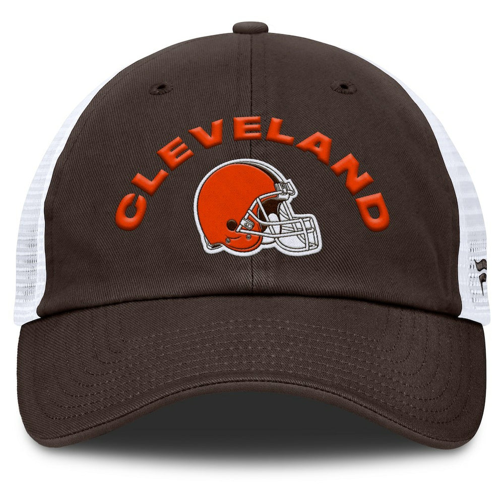Cleveland Browns Reverse Trucker Adjustable Hat Brown/White | Fanatics