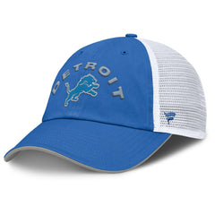 Detroit Lions Reverse Trucker Adjustable Hat Blue/White | Fanatics