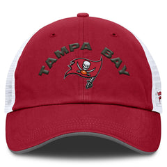 Tampa Bay Buccaneers Reverse Trucker Adjustable Hat Red/White | Fanatics