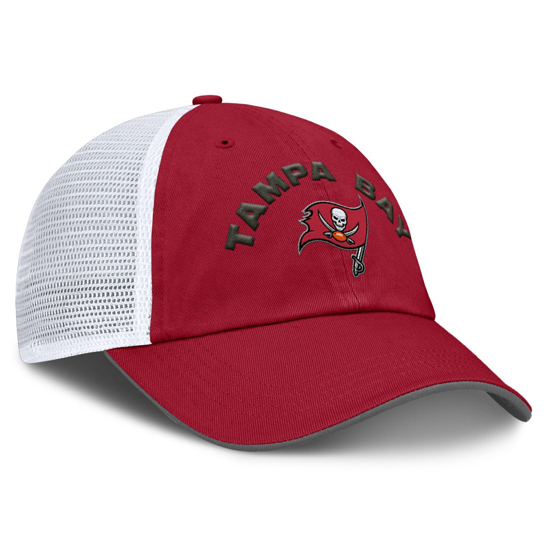 Tampa Bay Buccaneers Reverse Trucker Adjustable Hat Red/White | Fanatics