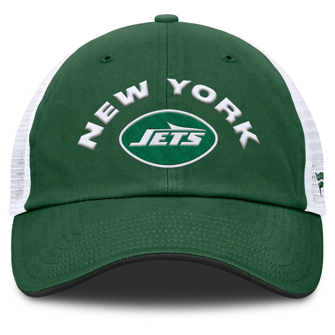 New York Jets Reverse Trucker Adjustable Hat Green/White | Fanatics