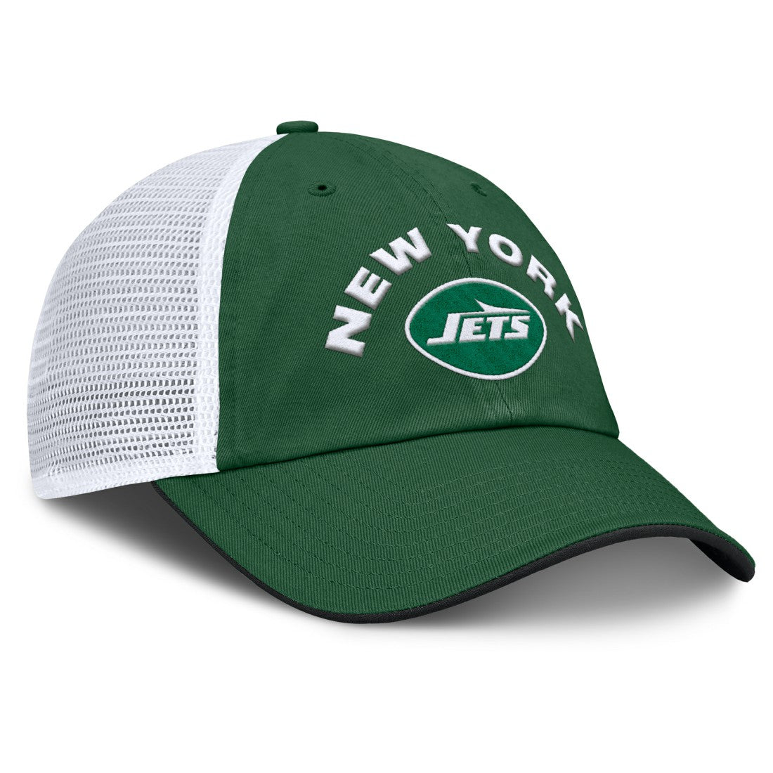 New York Jets Reverse Trucker Adjustable Hat Green/White | Fanatics