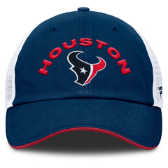 Houston Texans Reverse Trucker Adjustable Hat Navy/White | Fanatics