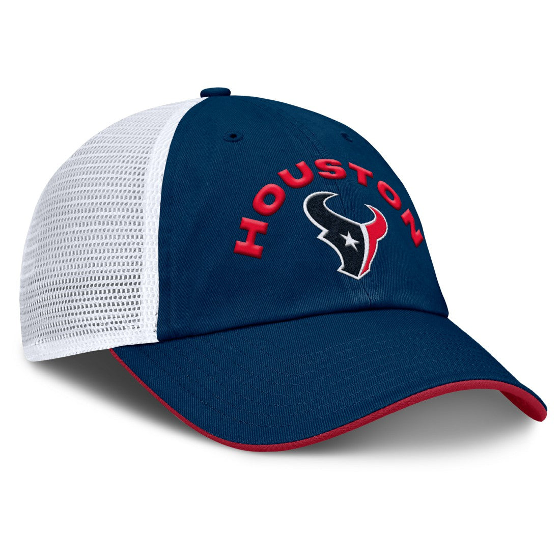 Houston Texans Reverse Trucker Adjustable Hat Navy/White | Fanatics