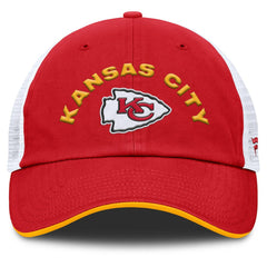 Kansas City Chiefs Reverse Trucker Adjustable Hat Red/White | Fanatics
