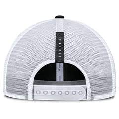 Las Vegas Raiders Reverse Trucker Adjustable Hat Black/White | Fanatics