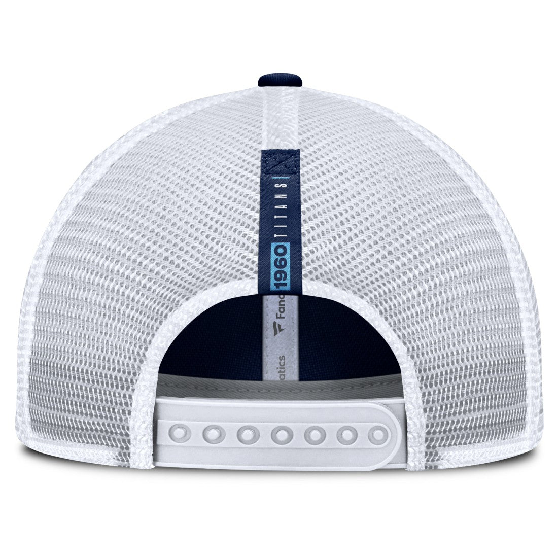 Tennessee Titans Reverse Trucker Adjustable Hat Navy/White | Fanatics