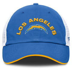 Los Angeles Chargers Reverse Trucker Adjustable Hat Powder Blue/White | Fanatics