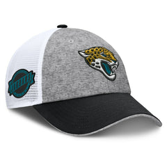 Jacksonville Jaguars Option Trucker Adjustable Hat Gray/Black | Fanatics