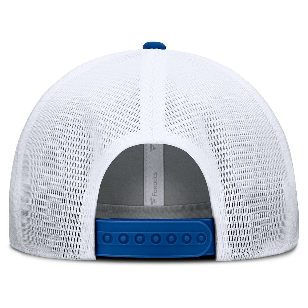 New York Giants Option Trucker Adjustable Hat Gray/Royal | Fanatics