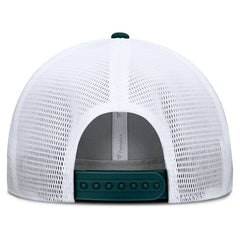 Philadelphia Eagles Option Trucker Adjustable Hat Gray/Green | Fanatics