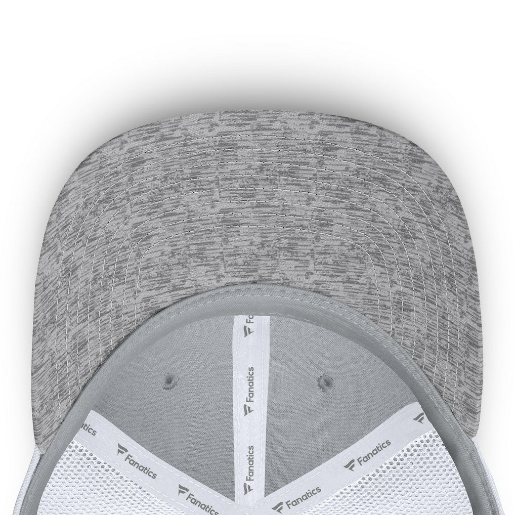 San Francisco 49ers Option Trucker Adjustable Hat Gray/Scarlet | Fanatics