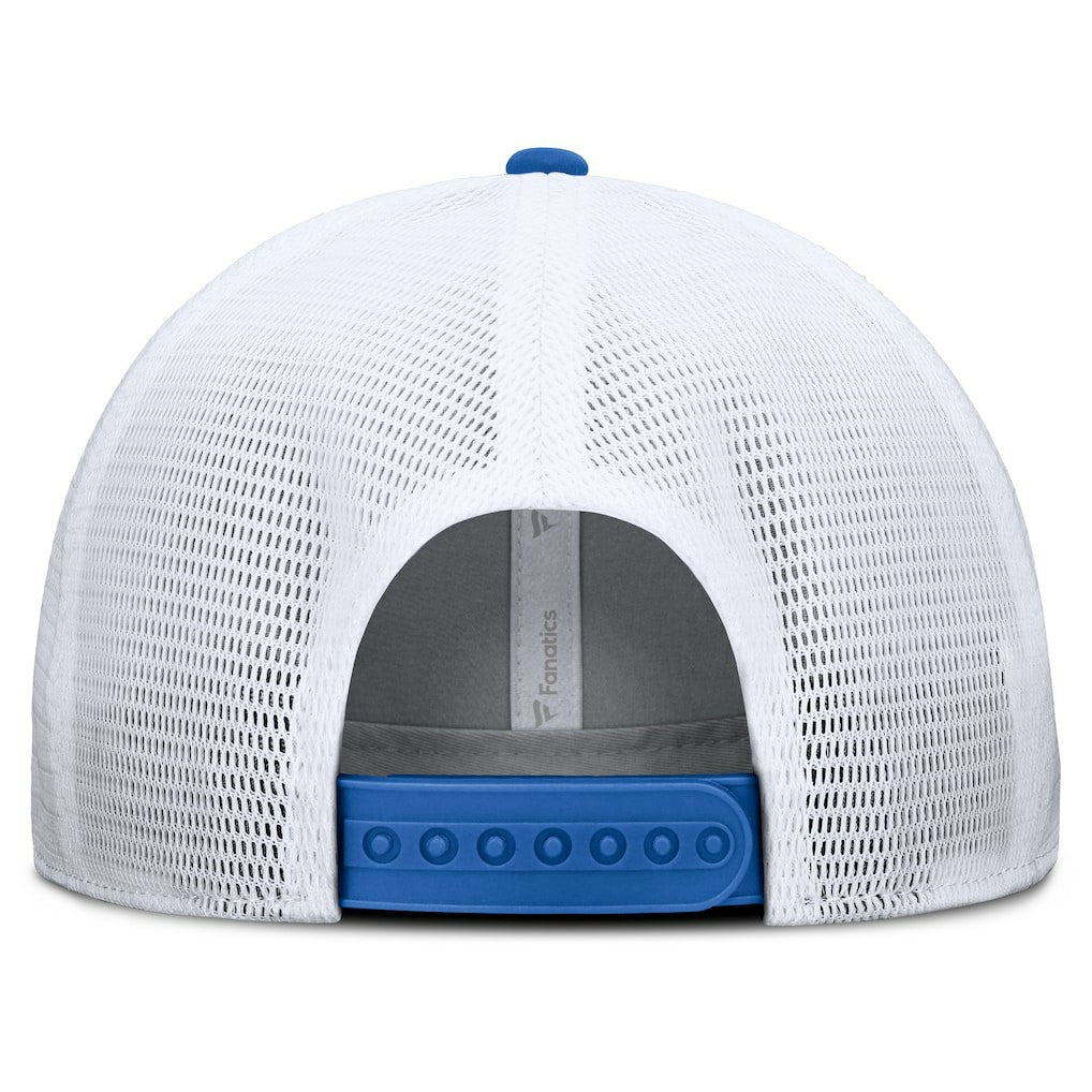 Detroit Lions Option Trucker Adjustable Hat Gray/Blue | Fanatics