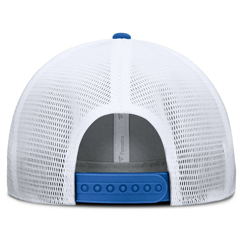 Detroit Lions Option Trucker Adjustable Hat Gray/Blue | Fanatics