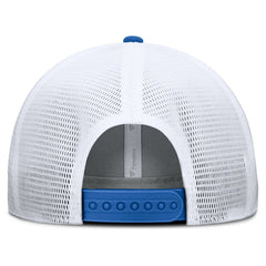 Detroit Lions Option Trucker Adjustable Hat Gray/Blue | Fanatics