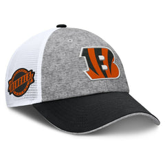 Cincinnati Bengals Option Trucker Adjustable Hat Gray/Black | Fanatics