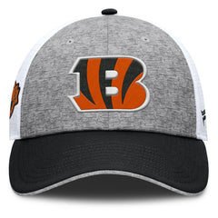 Cincinnati Bengals Option Trucker Adjustable Hat Gray/Black | Fanatics