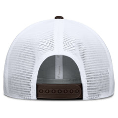 Cleveland Browns Option Trucker Adjustable Hat Gray/Brown | Fanatics