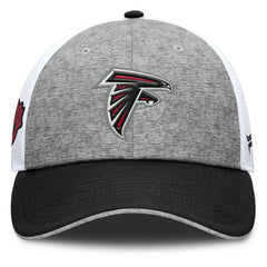 Atlanta Falcons Option Trucker Adjustable Hat Gray/Black | Fanatics