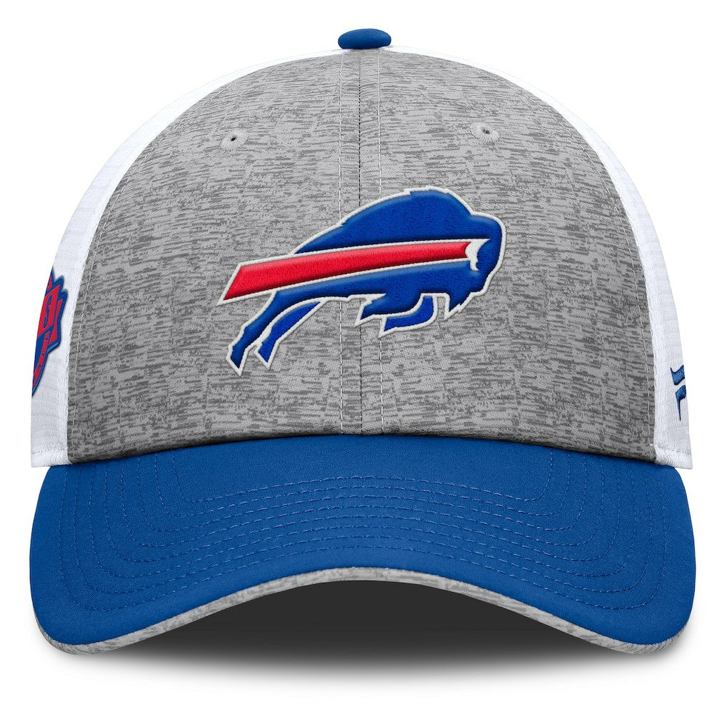 Buffalo Bills Option Trucker Adjustable Hat Gray/Royal | Fanatics