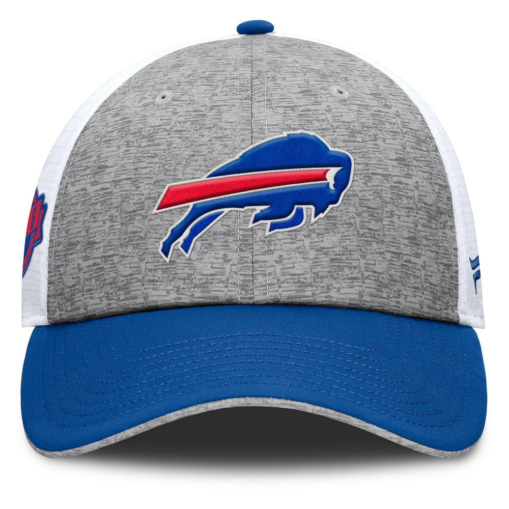 Buffalo Bills Option Trucker Adjustable Hat Gray/Royal | Fanatics