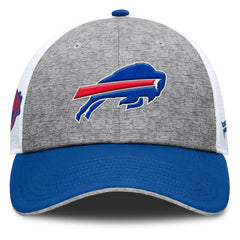 Buffalo Bills Option Trucker Adjustable Hat Gray/Royal | Fanatics