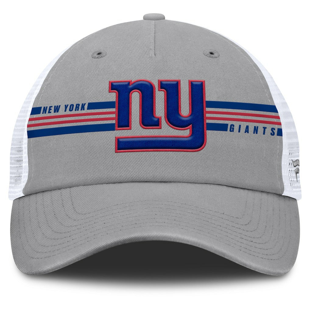 New York Giants Singleback Trucker Adjustable Hat Gray | Fanatics