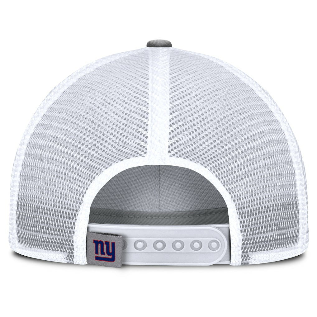 New York Giants Singleback Trucker Adjustable Hat Gray | Fanatics
