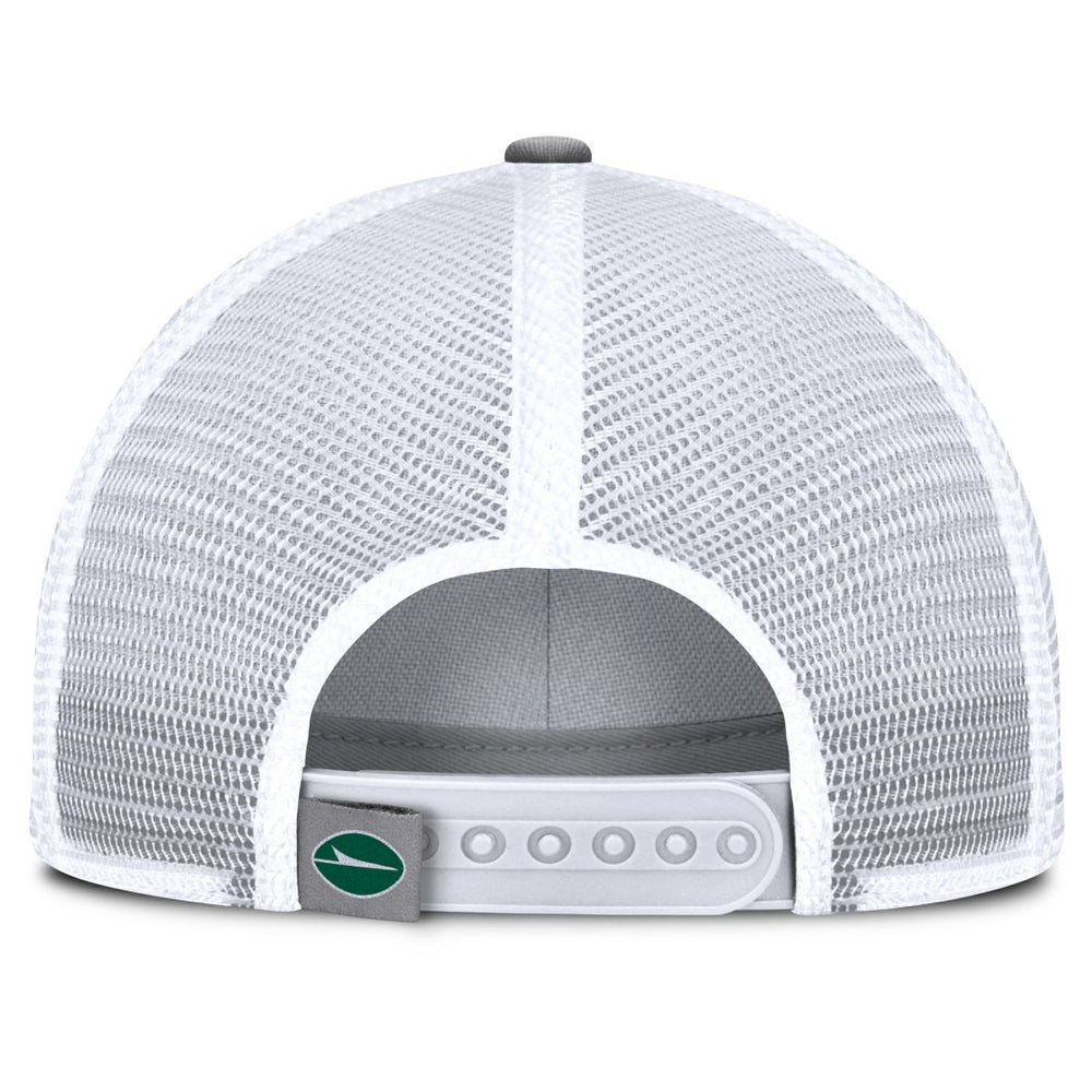 New York Jets Singleback Trucker Adjustable Hat Gray | Fanatics