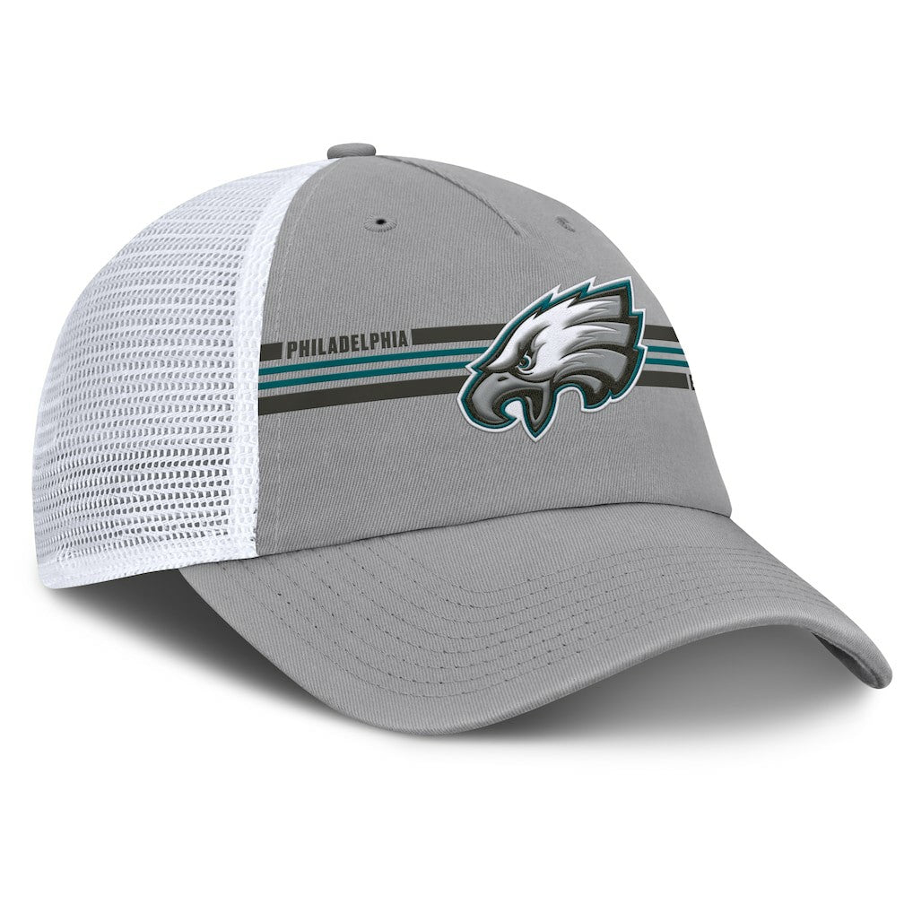 Philadelphia Eagles Singleback Trucker Adjustable Hat Gray | Fanatics
