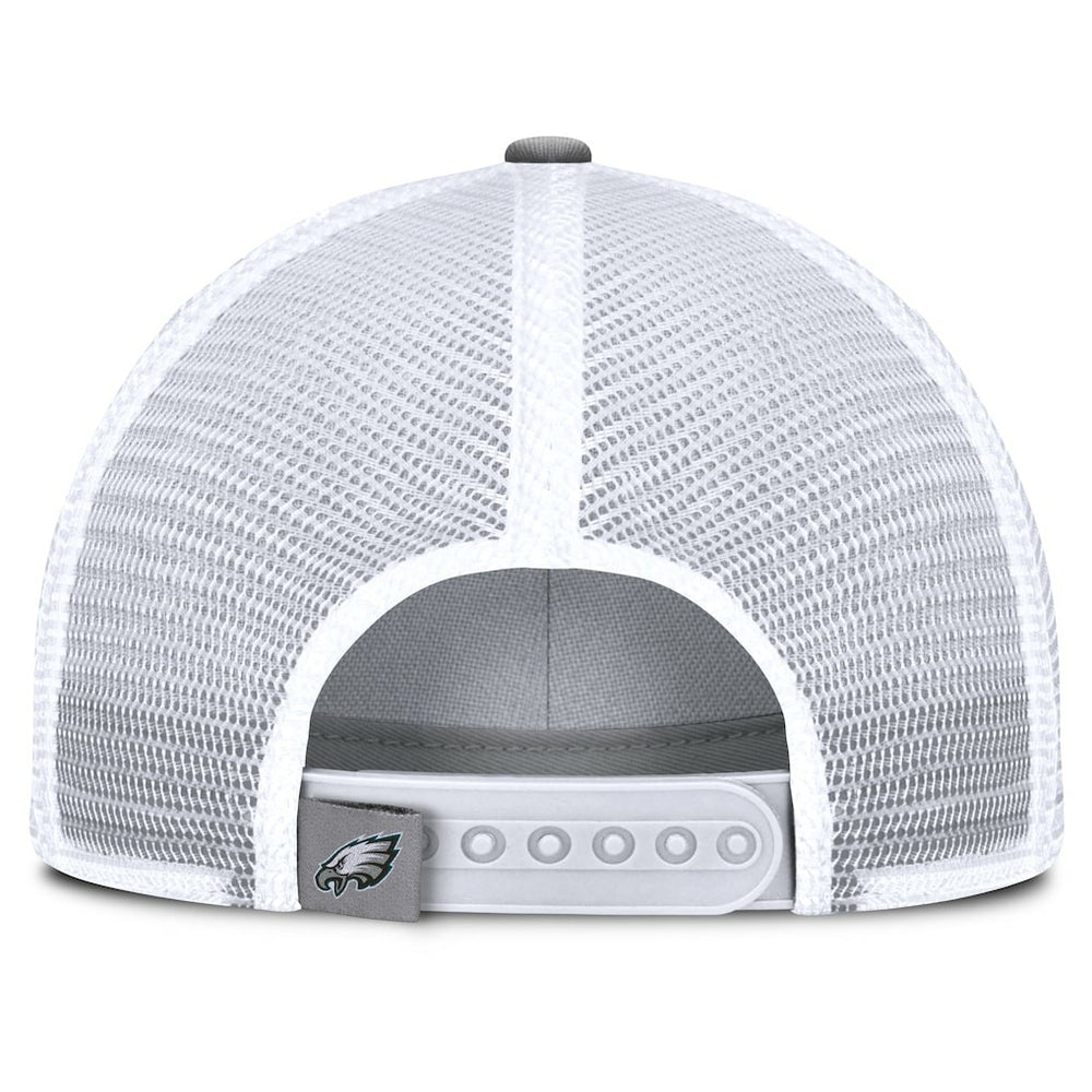 Philadelphia Eagles Singleback Trucker Adjustable Hat Gray | Fanatics