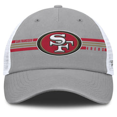 San Francisco 49ers Singleback Trucker Adjustable Hat Gray | Fanatics