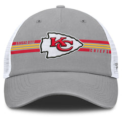 Kansas City Chiefs Singleback Trucker Adjustable Hat Gray | Fanatics