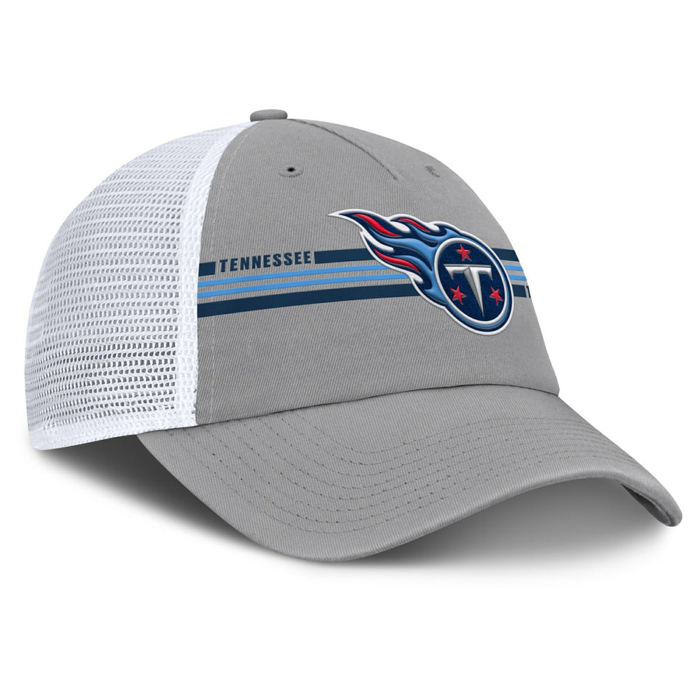 Tennessee Titans Singleback Trucker Adjustable Hat Gray | Fanatics