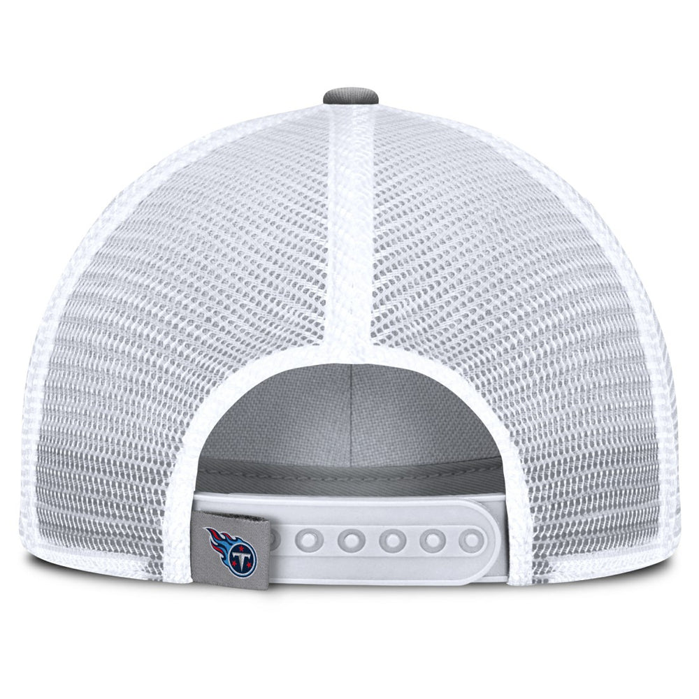 Tennessee Titans Singleback Trucker Adjustable Hat Gray | Fanatics