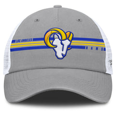 Los Angeles Rams Singleback Trucker Adjustable Hat Gray | Fanatics